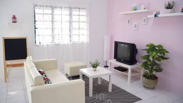 3-Bedroom House | Living room | LCD TV