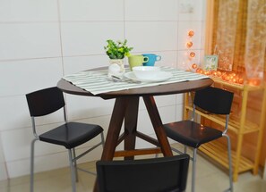 Restauration dans la chambre