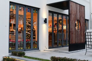 Entrada de la propiedad