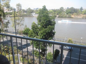 Uitzicht vanuit de kamer