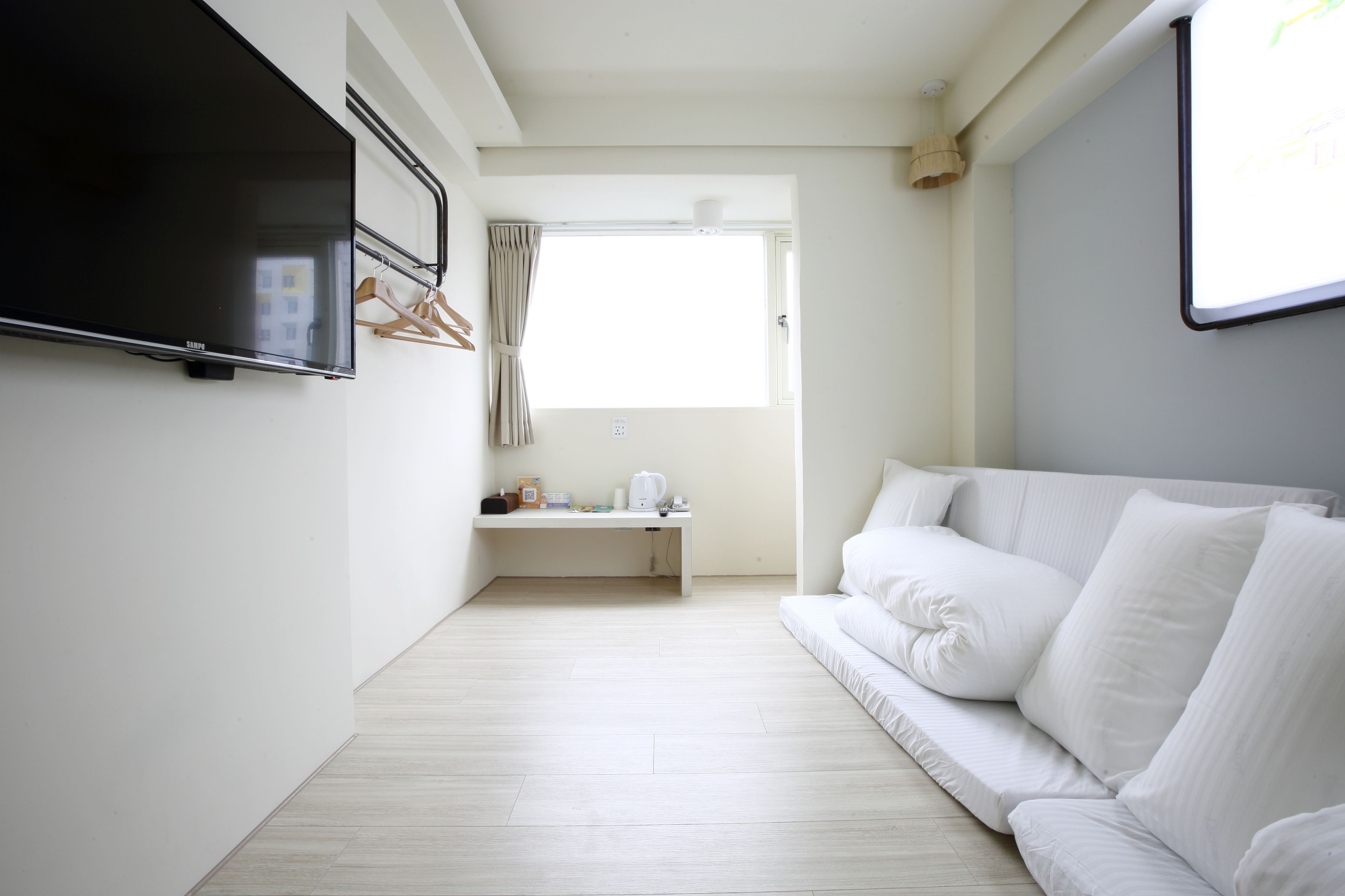 family quadruple room, multiple beds, balcony, city view | desk, blackout curtains, soundproofing, free wifi