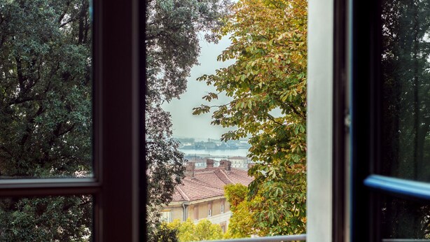 Superior Triple Room, Balcony | View from room - Villa Fausta (Trieste)