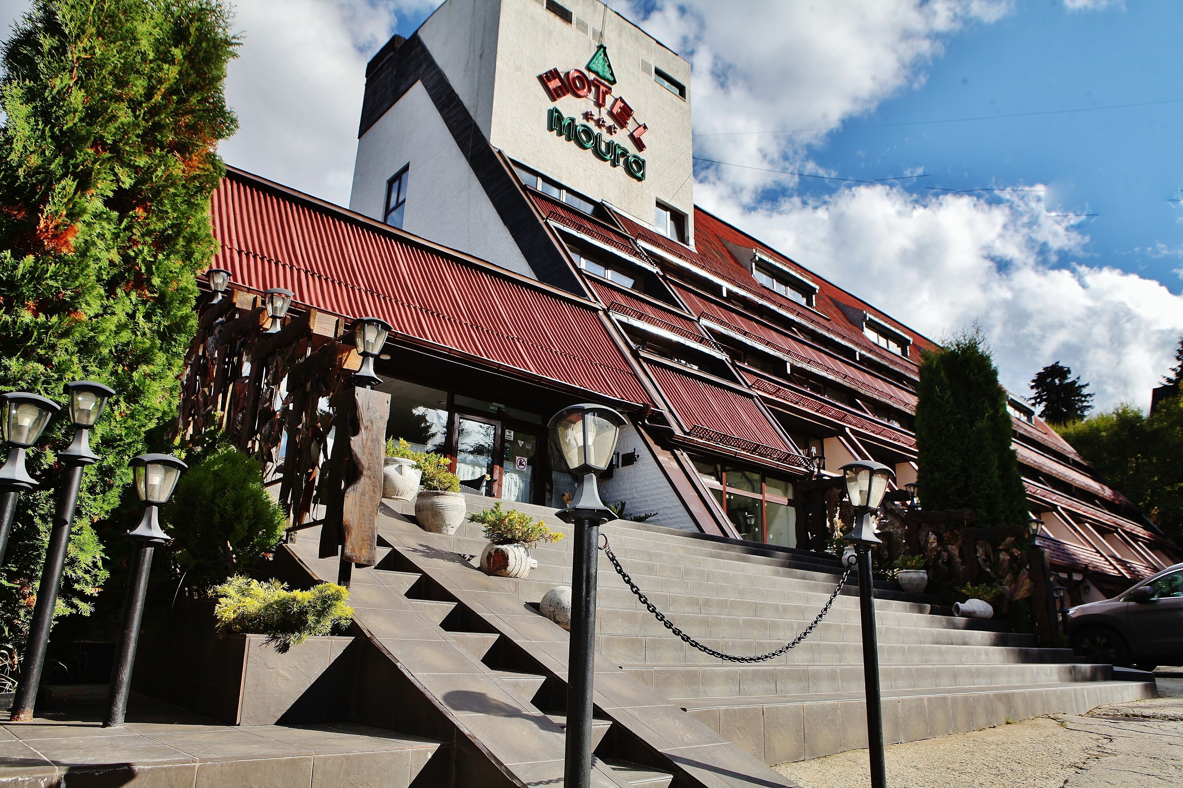 Fassade der Unterkunft