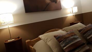 Standard Double Room, 1 Double Bed (Lourmarin) | Premium bedding, individually decorated, individually furnished, desk