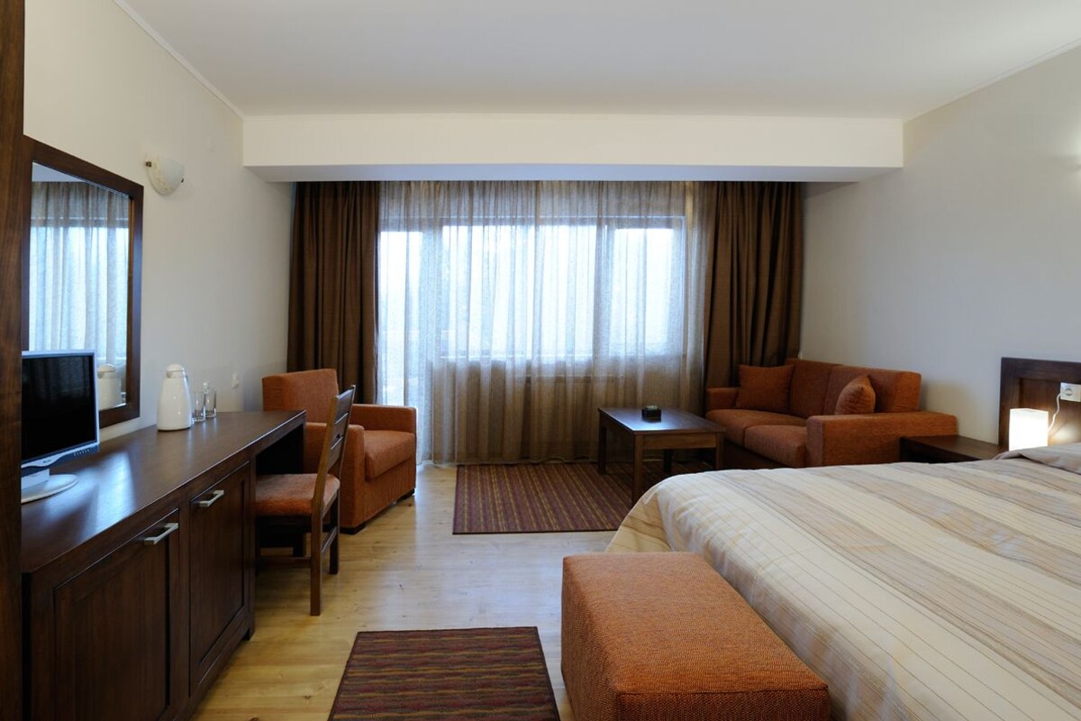 Studio | Minibar, meja kerja, setrika/meja setrika, dan tempat tidur bayi gratis