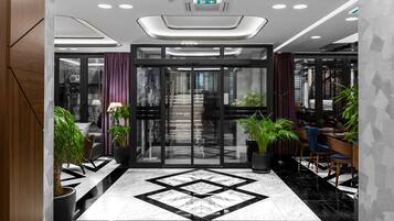 Interior entrance