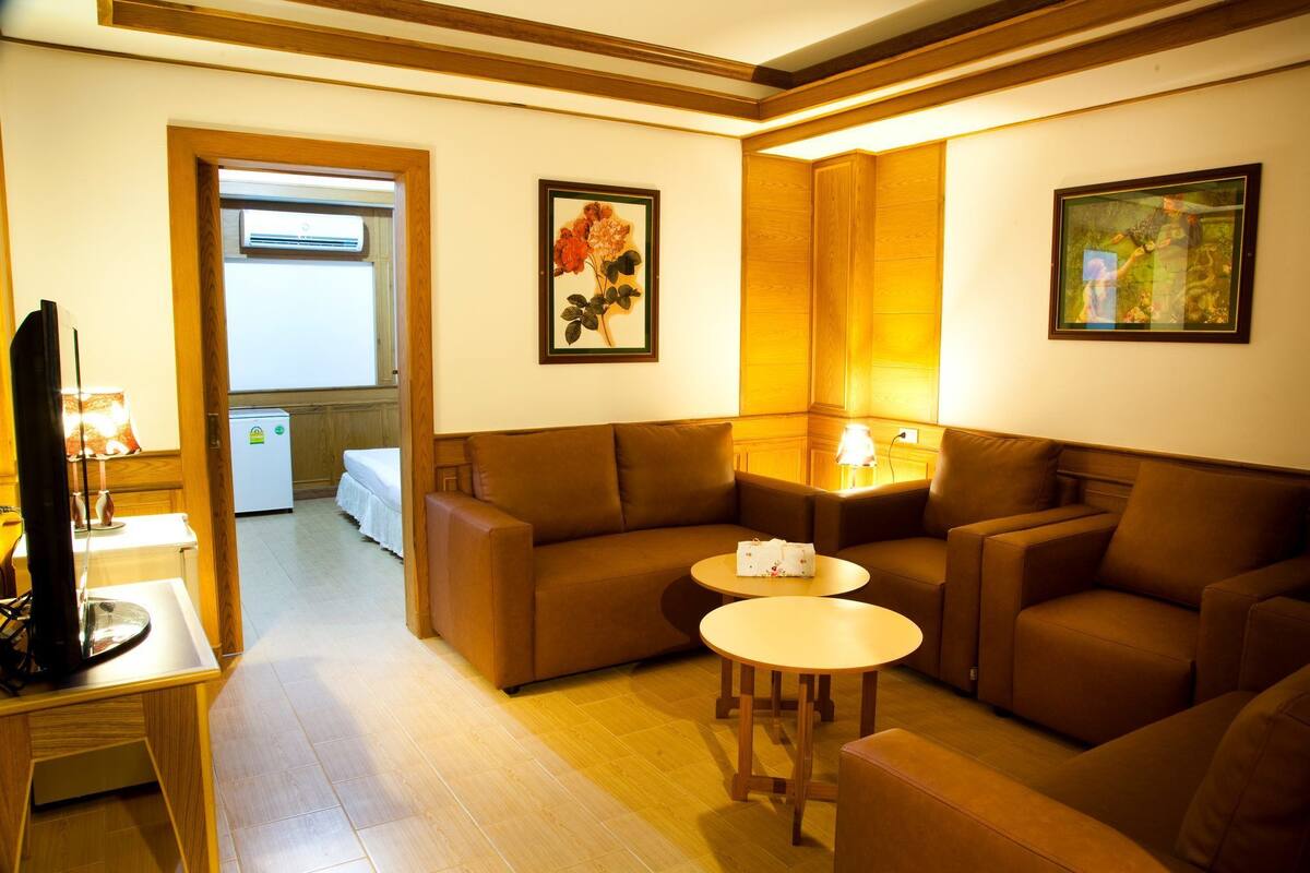 Small Suite  | Oppholdsområde | Flatskjerm-TV
