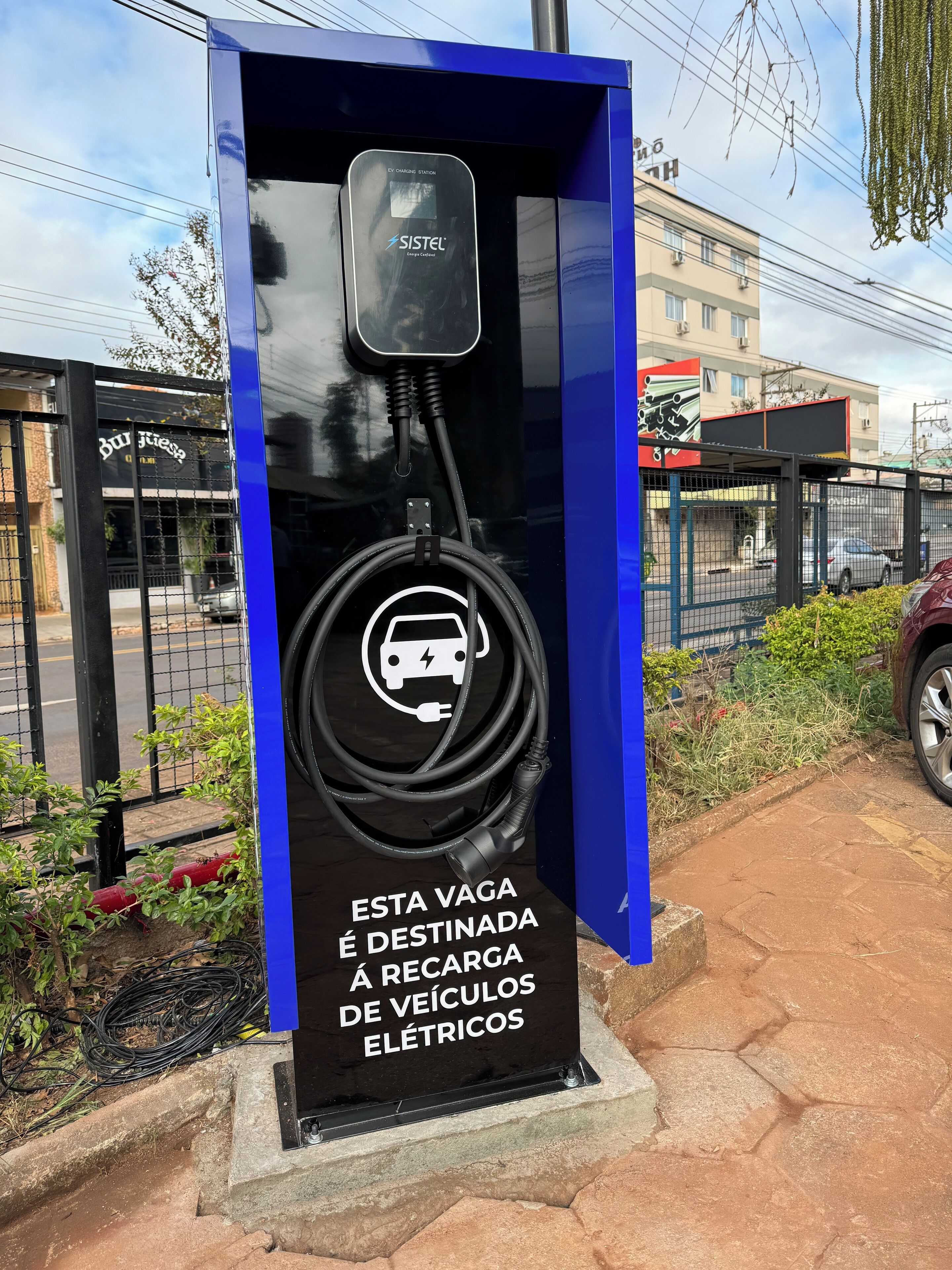 electric vehicle-charging station