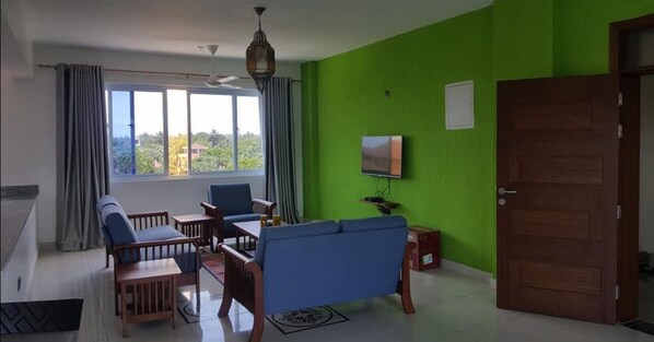 Apartment, 3 Bedrooms | Living area | LED TV - Lawaridi Residence (Diani Beach)