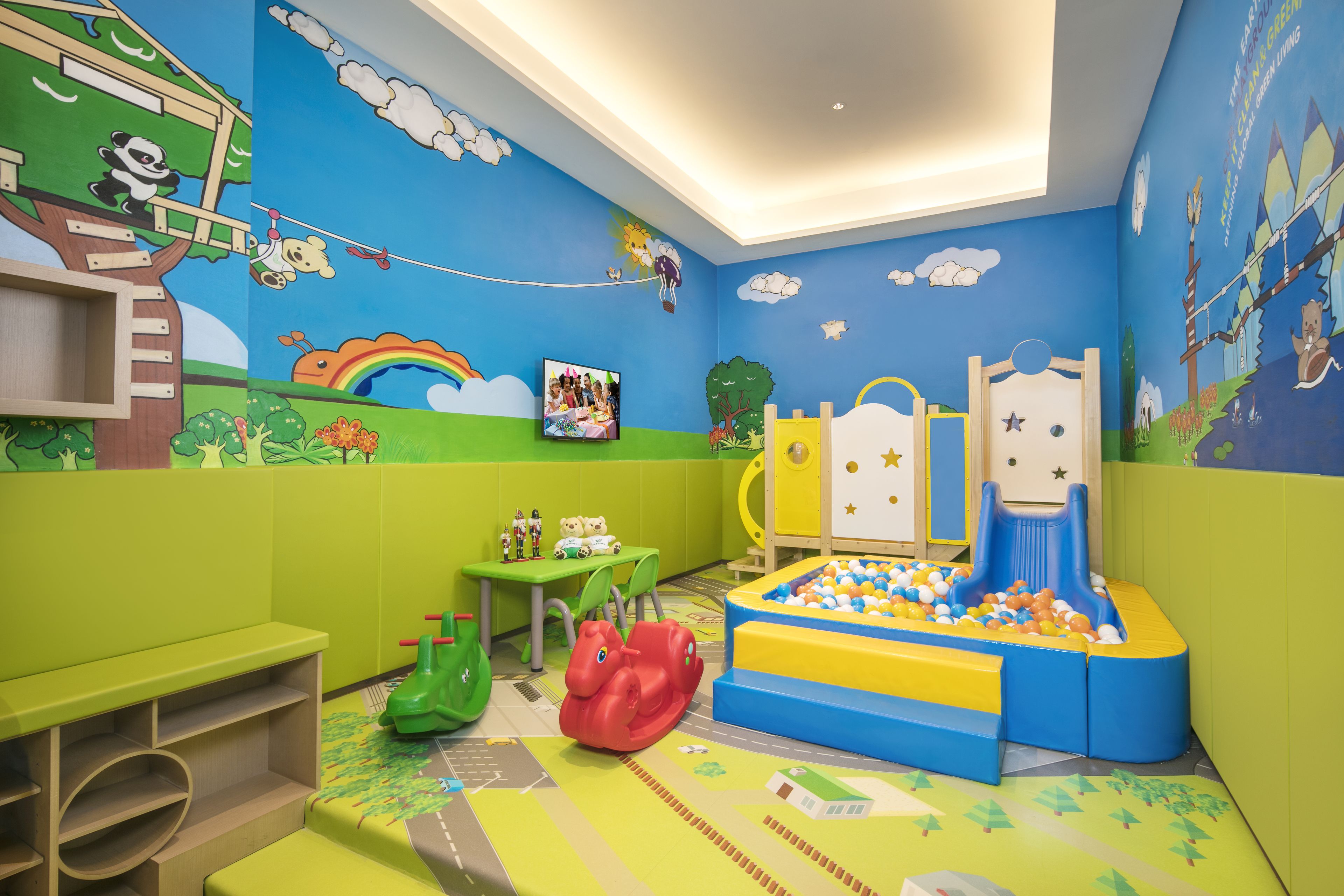 Children's play area - indoor