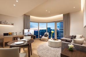 Chambre « Premier », 2 chambres | Coffres-forts dans les chambres, bureau, rideaux occultants