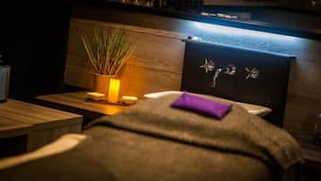 Body treatments, aromatherapy, hot stone massages, deep-tissue massages