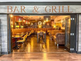 Breakfast, lunch and dinner served