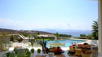 Villa, 4 camere da letto, vista mare | Terrazza/patio