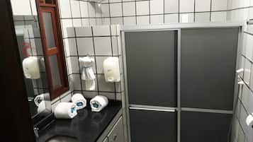 Standard Double Room Single Use, 1 Bedroom | Bathroom | Shower, free toiletries, hair dryer, towels