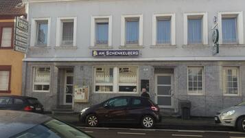 Fassade der Unterkunft