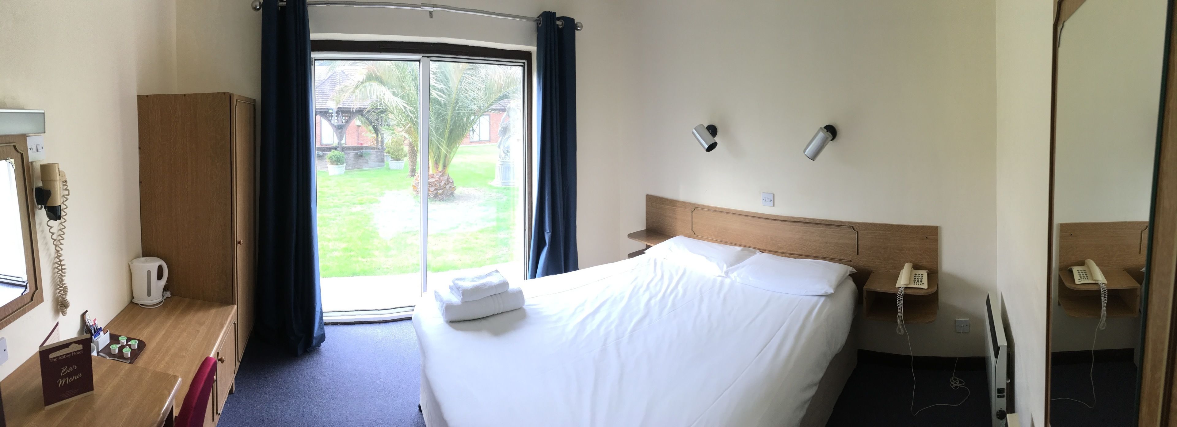 budget double room | blackout curtains, iron/ironing board, free wifi, bed sheets
