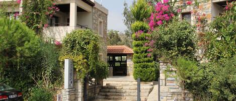 Entrada de la propiedad