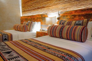 Standard Twin Room, 2 Twin Beds | Free minibar, in-room safe, desk, blackout drapes - Old Village Resort (Wadi Musa)