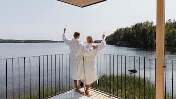 Suite estudio de lujo | Terraza o patio