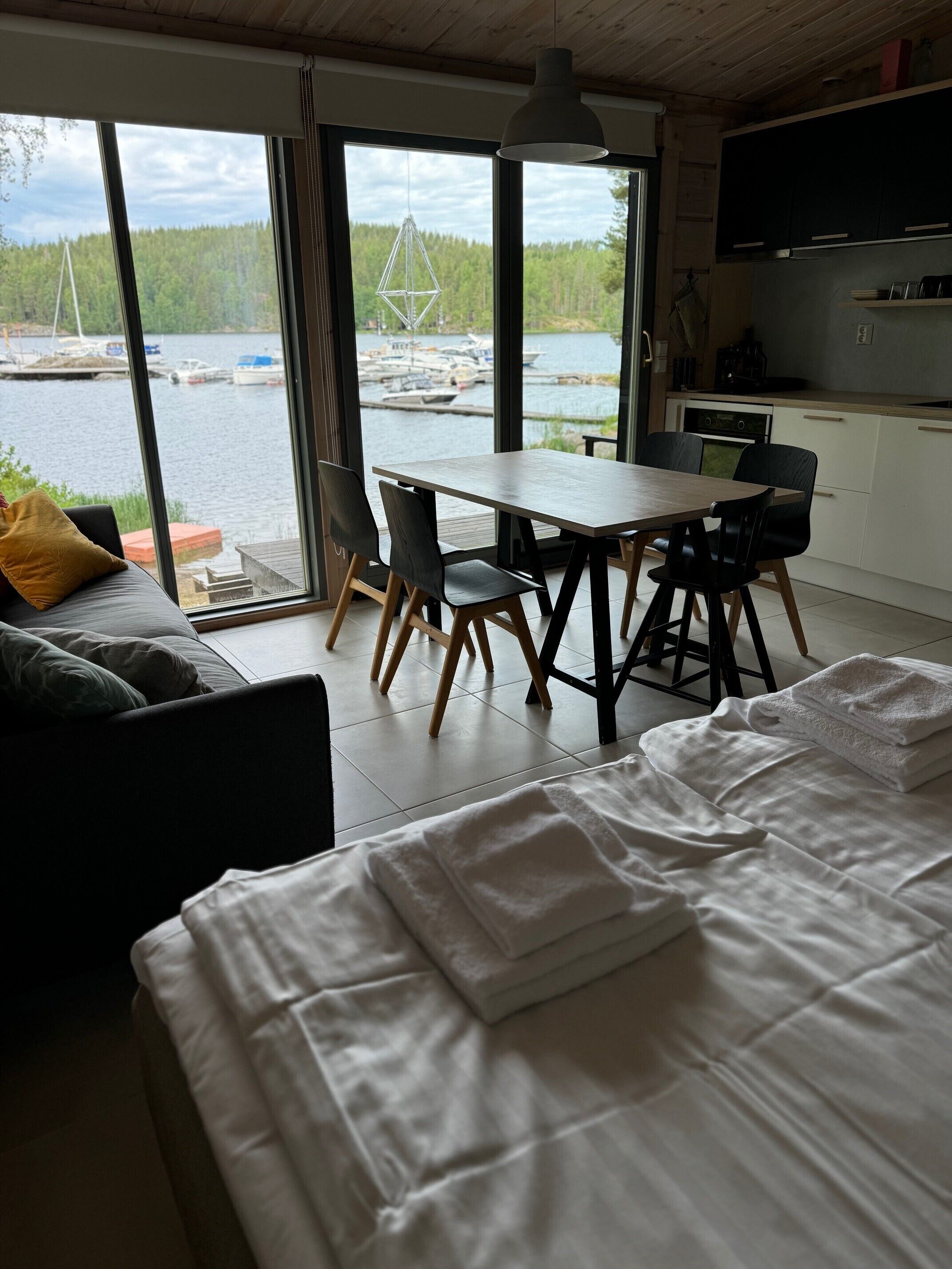 Stuga | Vardagsrum | Golvvärme