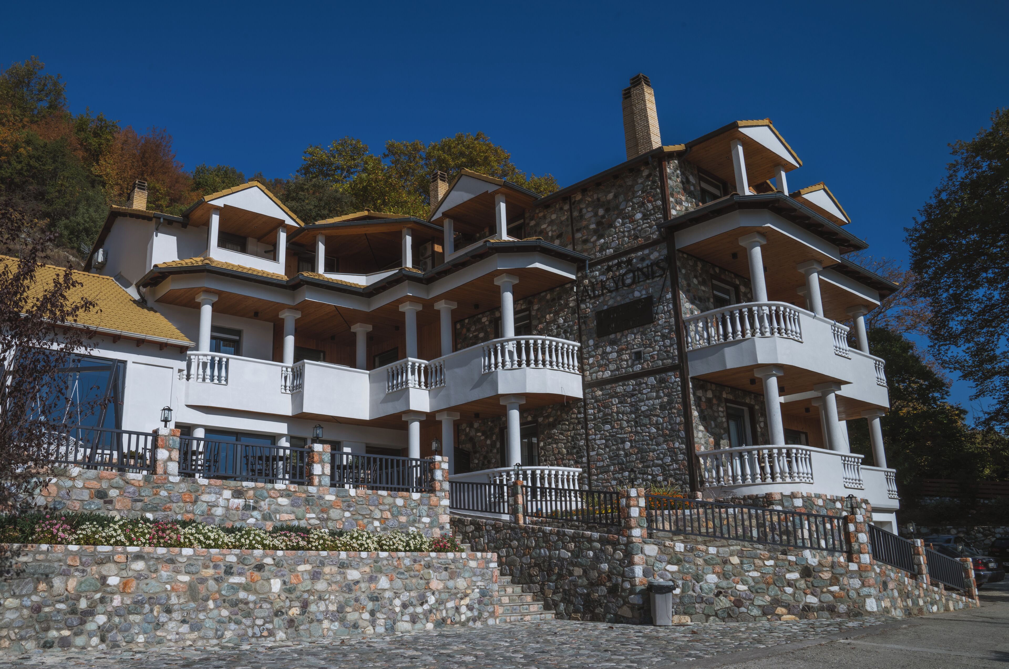 Front of property - evening/night