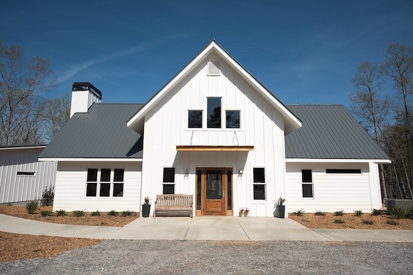 Majoituspaikan julkisivu