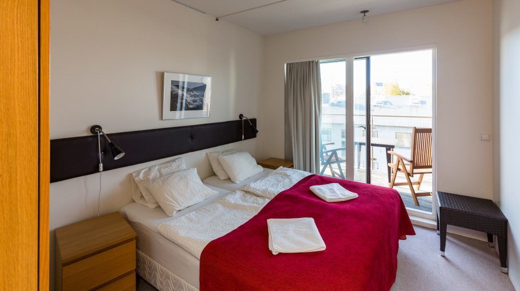 Hypo-allergenic bedding, blackout curtains, soundproofing