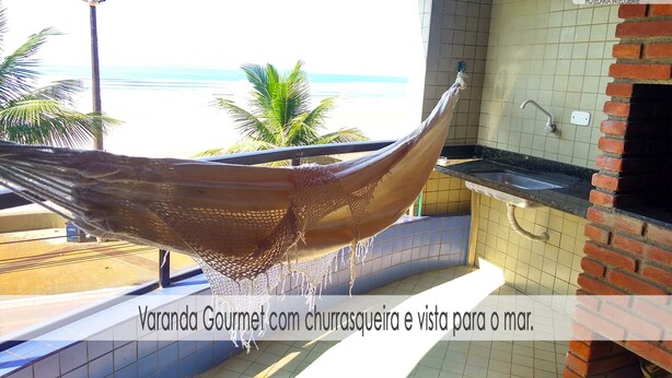 Balcony - Hi La Residence Flat (Mongaguá)