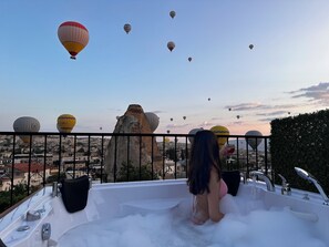 Terrace/patio - Unicorn Cave Hotel (Nevsehir)