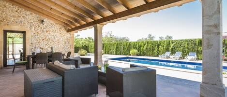 Villa, 3 Bedrooms, Private Pool | Teres/patio