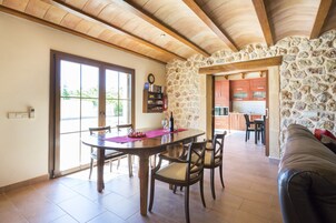 Villa, 3 Bedrooms, Private Pool | Living area | Flat-screen TV