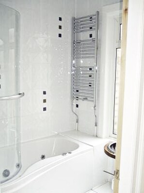 Regadera en el baño