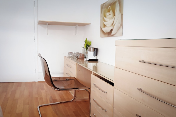 Double Room, Shared Bathroom | 1 bedroom, desk, iron/ironing board, free WiFi