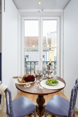 Studio | Balcony view