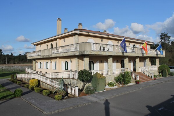 Façade de l’hébergement