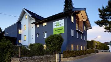 Front of property - evening/night