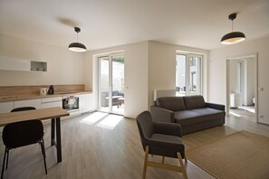 Apartment, 1 Bedroom, Balcony | 1 bedroom, blackout drapes, iron/ironing board, free WiFi - Residence LakePark (Doksy)