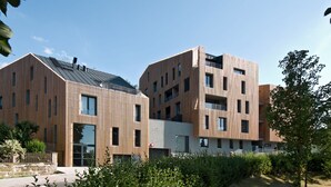 Overnatningsstedets facade