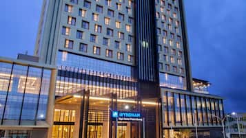 Façade de lâhĂ©bergement - soirĂ©e/nuit