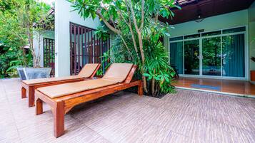 ห้องเบสิกดับเบิลหรือทวิน | วิวสวน