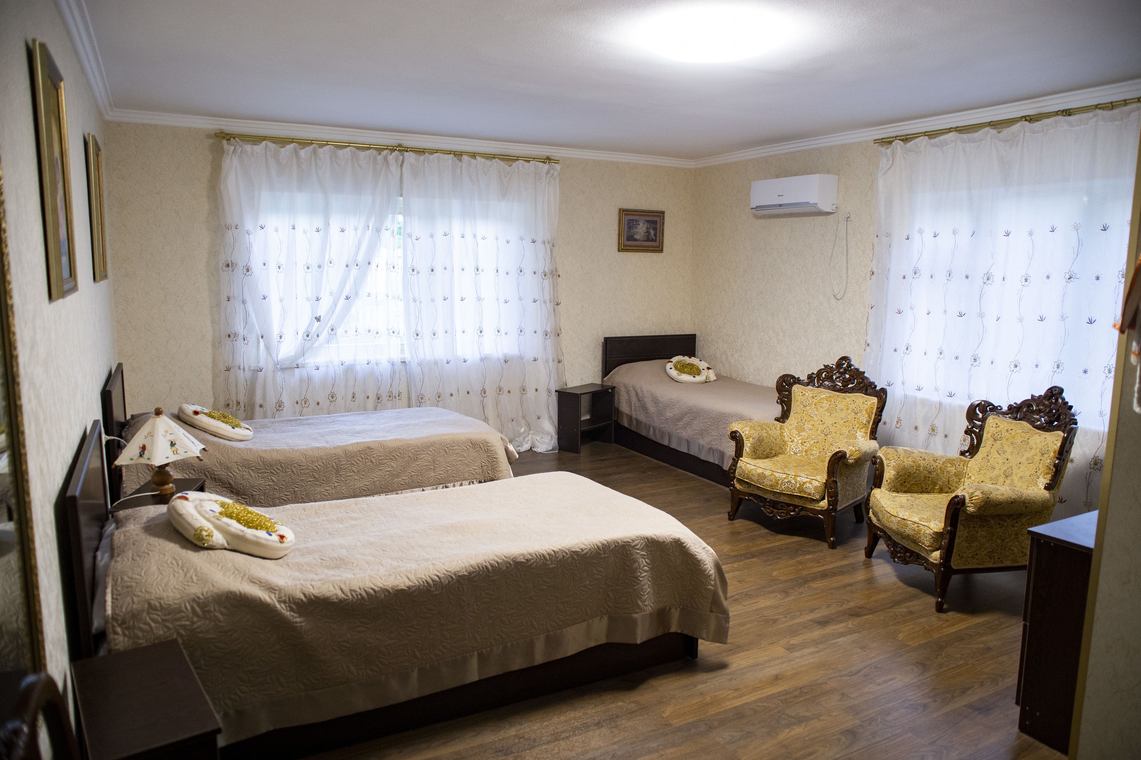 Desk, iron/ironing board, free WiFi, bed sheets