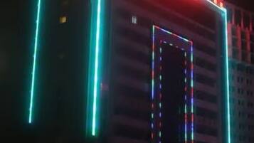 Front of property – evening/night