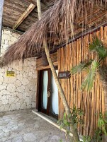 Premium bedding, down comforters, pillowtop beds, individually decorated