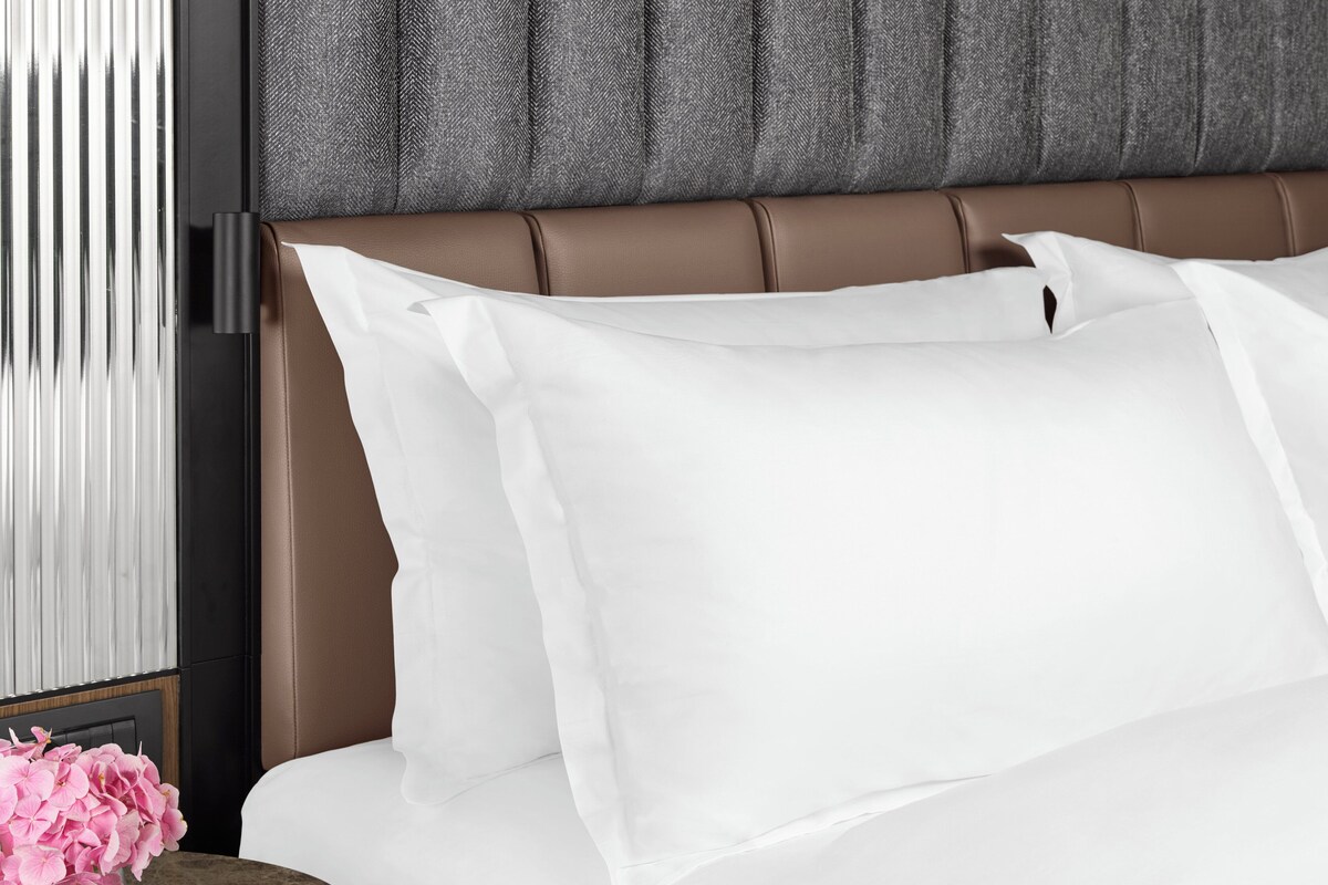 Ropa de cama de alta calidad, edredones de plumas, caja fuerte