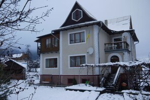 Façade de l’hébergement