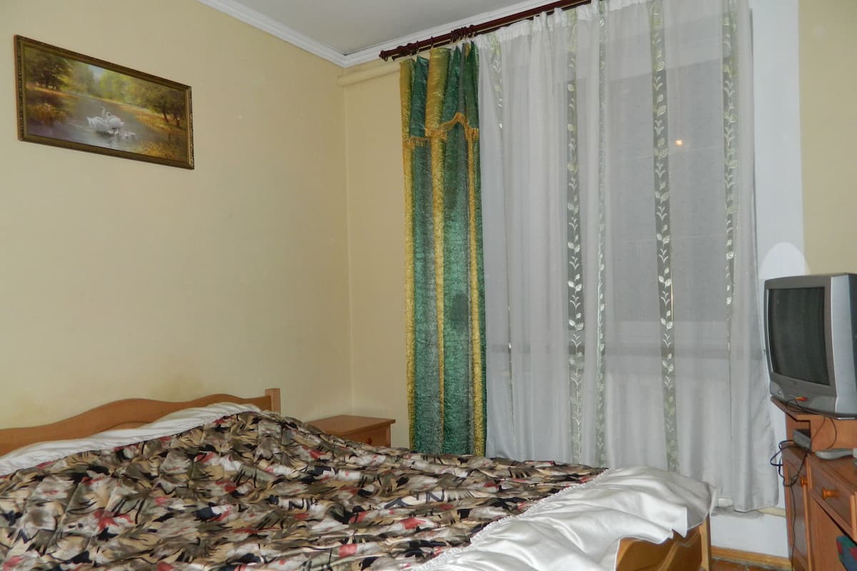 Economy Double Room | Premium bedding, down comforters, memory foam beds, iron/ironing board