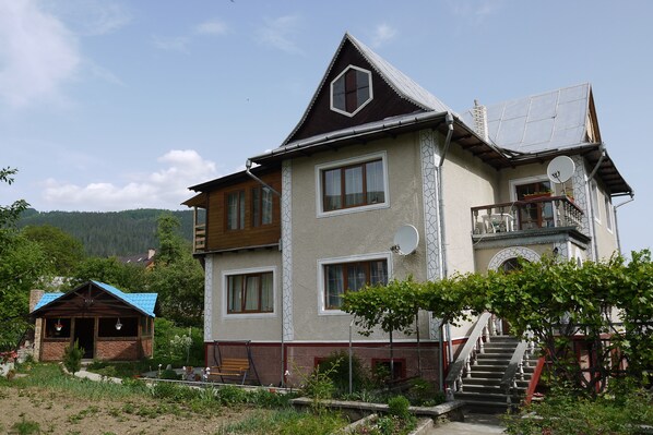 Façade de l’hébergement