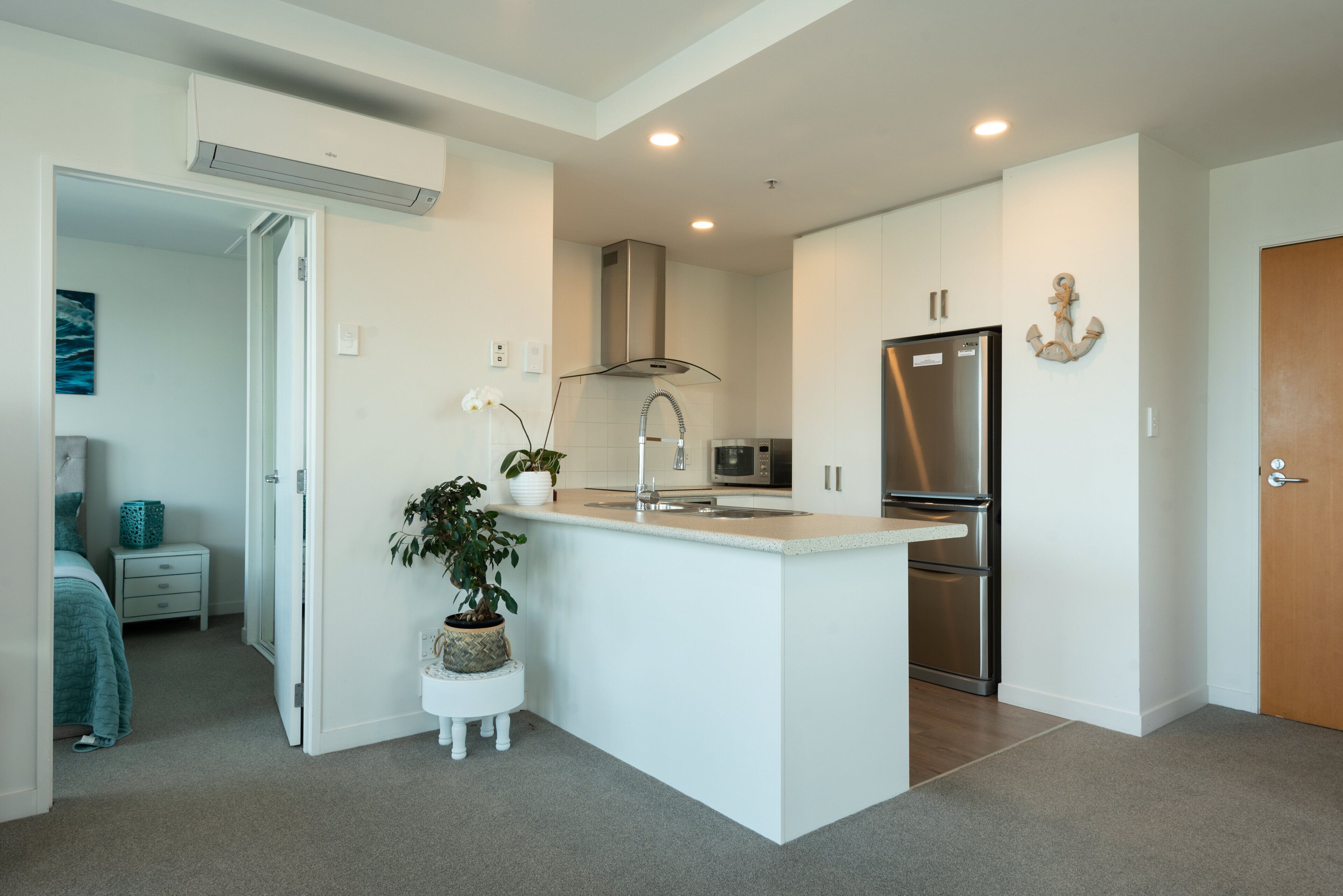 apartment, 1 queen bed, harbour view | premium bedding, individually decorated, individually furnished