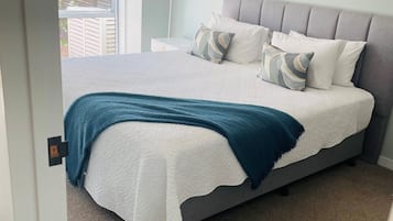 One Bedroom Courtyard Apartment | Premium bedding, individually decorated, individually furnished